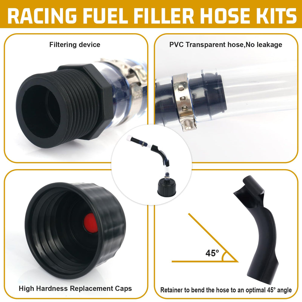 EINDER 14.17 inch hose fits VP Jegs LC2 5-gallon jugs
