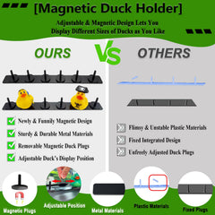EJDRFN duck landing strip securely adheres to dashboards for stable display