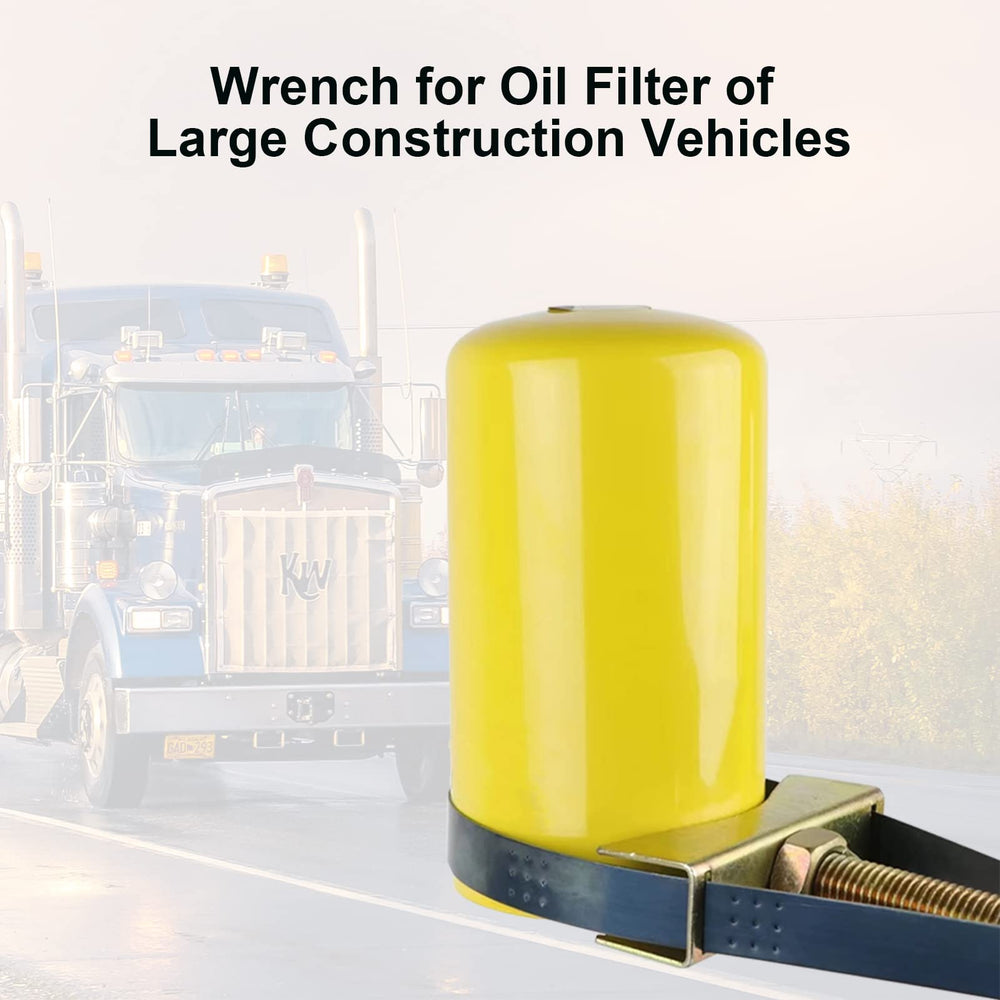 EJYTRVT oil filter wrench textured strap delivers a secure hold.