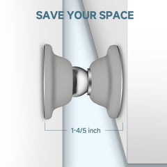 Easy universal installation with 3M adhesive on most RVs.