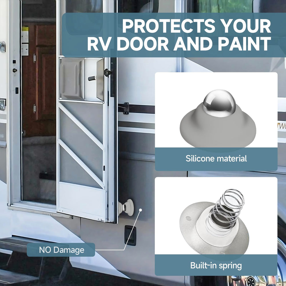 Close-up of EJYTRVT's strong embedded magnet securing the door.