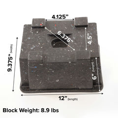 EKON OX BLOX stabilize on gravel, grass, dirt, or pavement