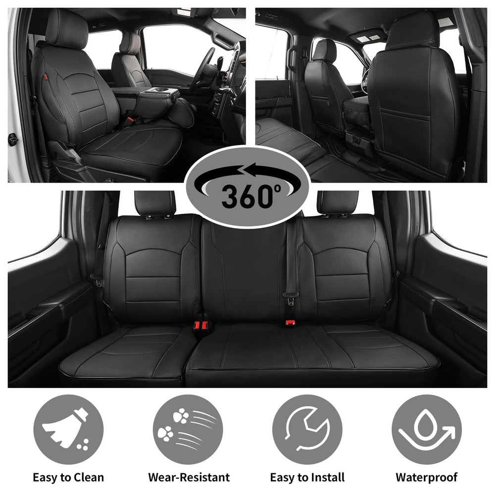 EKR F150 easy installation with secure straps for a snug fit.