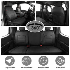 EKR F150 easy installation with secure straps for a snug fit.