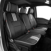 EKR F150 front-seat cover in premium faux leather, adds protection.