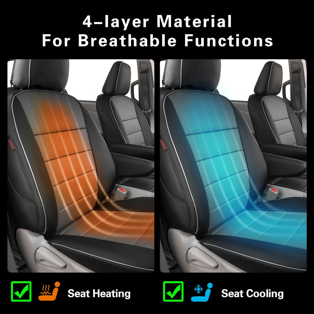 EKR Sienna airbag-stitching for safer deployment and stylish finish.