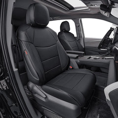 EKR Sienna front seat covers protect against spills while updating the cabin look