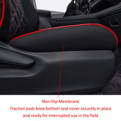 EKR Sienna 2nd-row captain chairs protect upholstery during daily use
