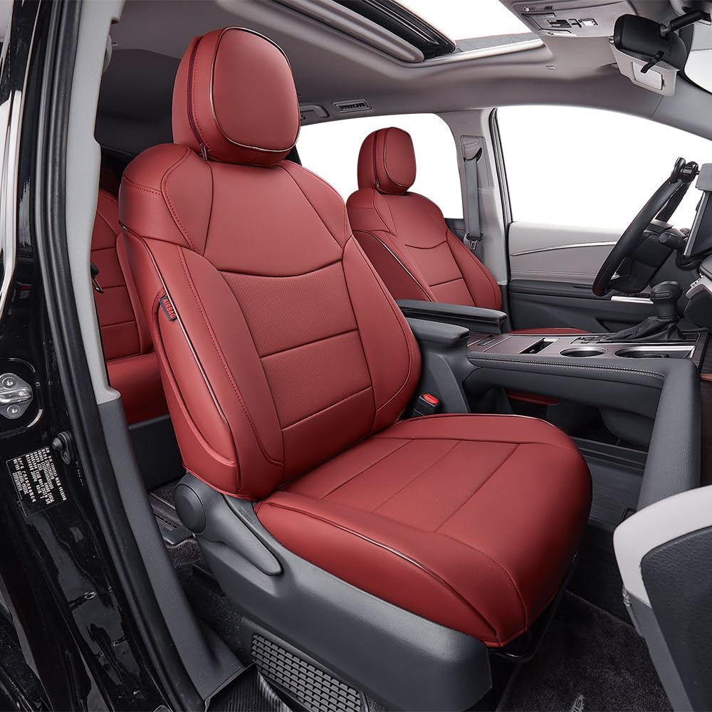 EKR Sienna seat covers for 7 seats provide a glove-like fit and enhanced interior style.