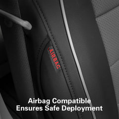 Full-set 8-seat coverage for the Sienna maintains a cohesive interior look.