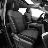 EKR Sienna full-set seat covers, front view, premium protection for daily driving.