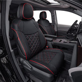 EKR Sienna seat covers with glove-like fit protect upholstery and upgrade interior aesthetics.