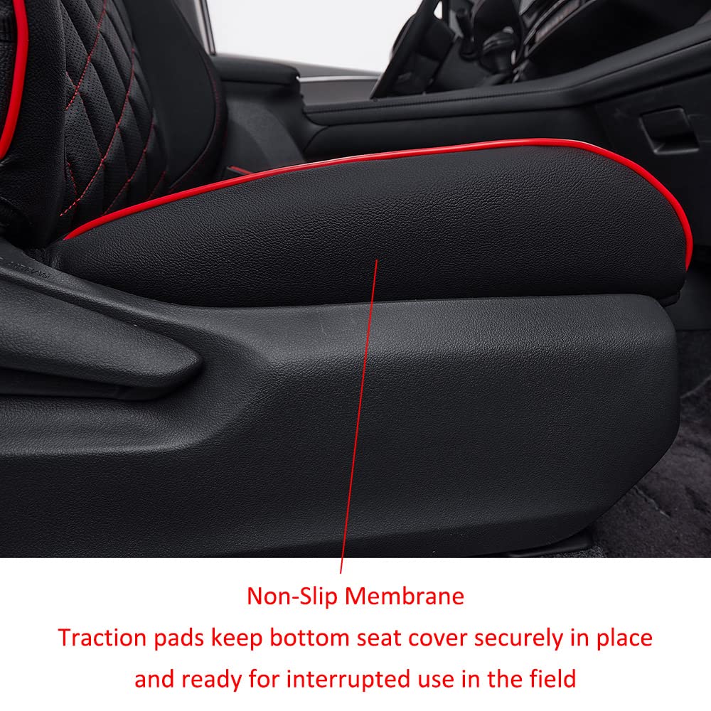 EKR Sienna seat covers fit on 2nd-row captain chairs, easy upgrade