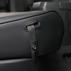 EKR leather-look layer highlighting durability and breathability in use.
