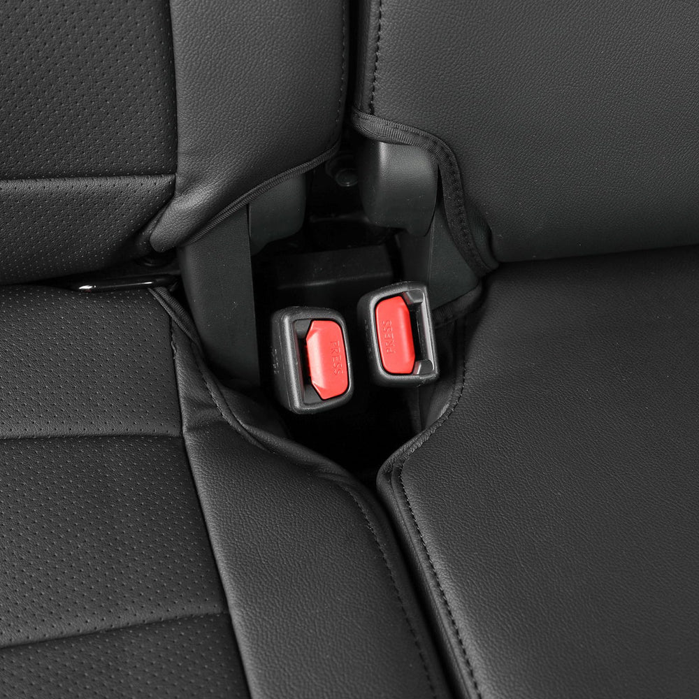 EKR Tacoma headrest covers for a factory-like, tailored fit.