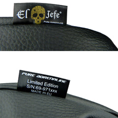 EL JEFE winch cover on boat offers protection during rain and storage.