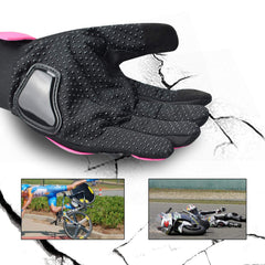 ELCYCO pink large gloves offer summer comfort and style.