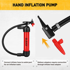 ELEAD balloon adapter included for easy inflation tasks.