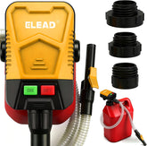 ELEAD battery-powered fuel pump with auto-stop to prevent spills during transfers.