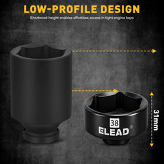 ELEAD Canister-filter housing compatibility for Toyota BMW Audi VW Porsche.