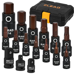 ELEAD front case view showing organized sockets and portability benefit