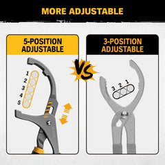 ELEAD long handles provide extra leverage in tight spaces