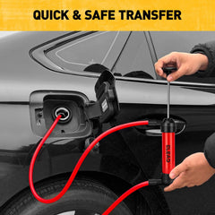 ELEAD portable transfer pump ready for on-site use.