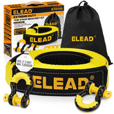 ELEAD recovery tow strap 3in 30ft ready for truck and SUV recoveries