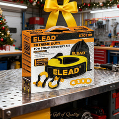 ELEAD electro-galvanized shackle protection bumper detail adds durability