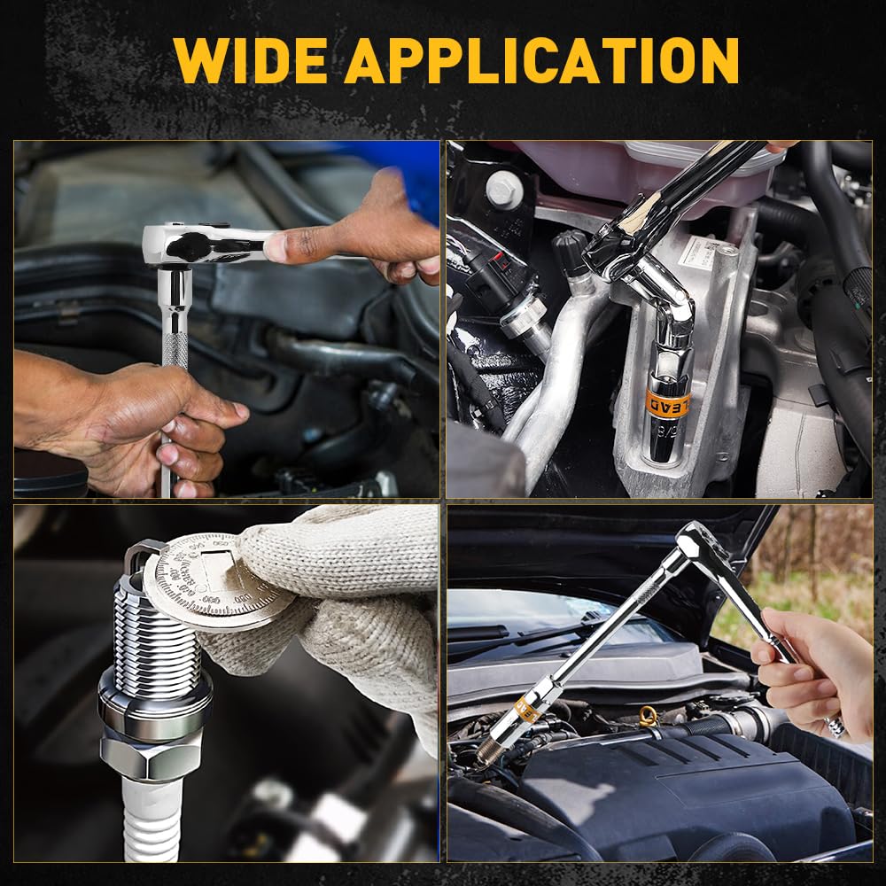 ELEAD universal joint enhances access in tight engine bays.