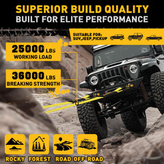 ELEAD SUV recovery strap demonstrates accessible, reliable assistance when stuck