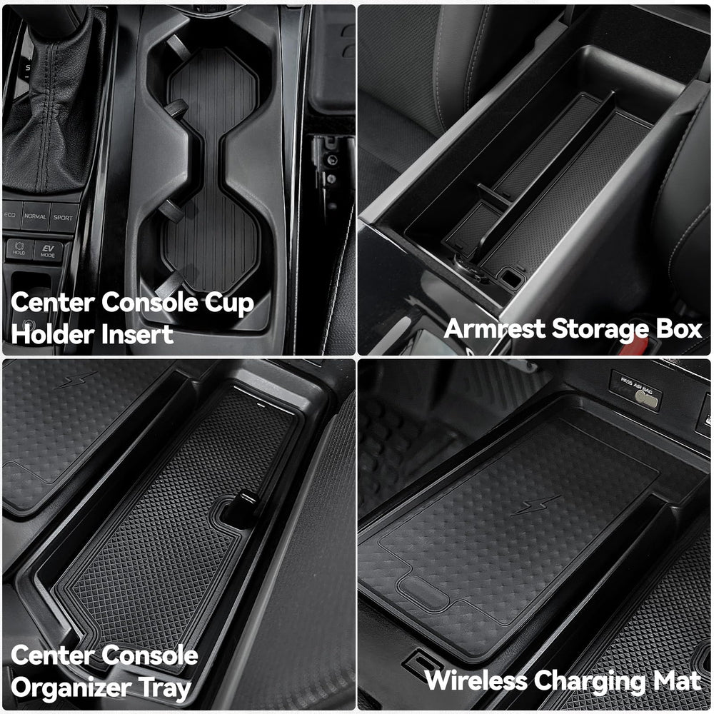 ELECFRESH center console organizer tray improves access while driving.