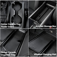 ELECFRESH center console organizer tray improves access while driving.