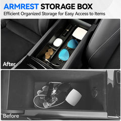 ELECFRESH cup holder keeps drinks secure and minimizes spills.