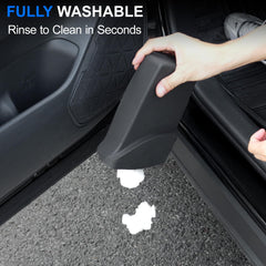 ELECFRESH Rav4 compact interior bin fits neatly in the door pocket.