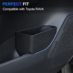 ELECFRESH Rav4 open-design trash bin enables quick disposal during commutes.