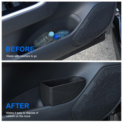 ELECFRESH Rav4 quick-disposal use-case demonstrates easy waste disposal on the go.