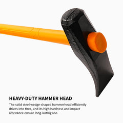 ELECHOI Tire Hammer 35-5inch length supports challenging tire jobs.