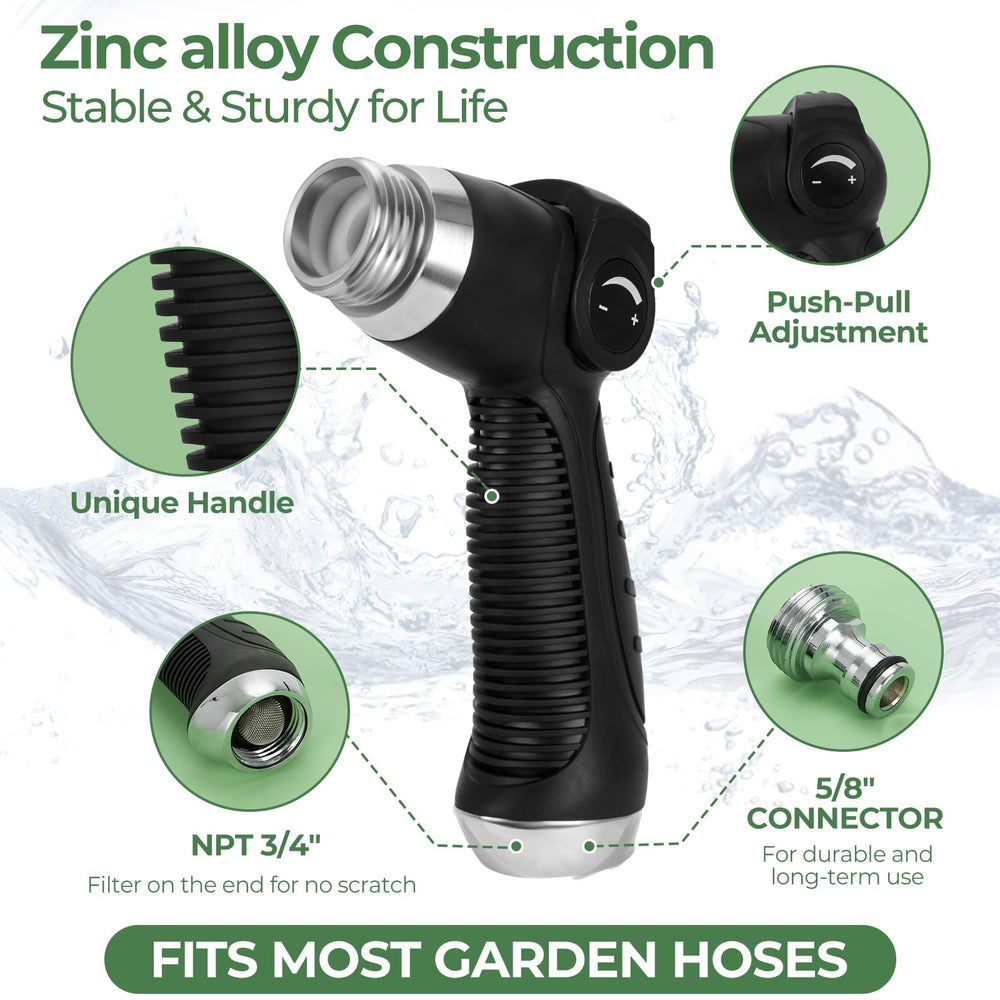 Foam concentration knob on Elechomes gun allows adjustable strength for light to deep cleaning