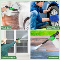 Versatile tool suitable for vehicles, home washing, and light garden duties with Elechomes gun