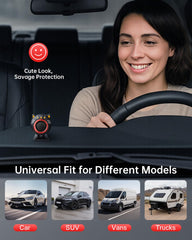 Electop anti-theft system installation enhances car security without bulk.