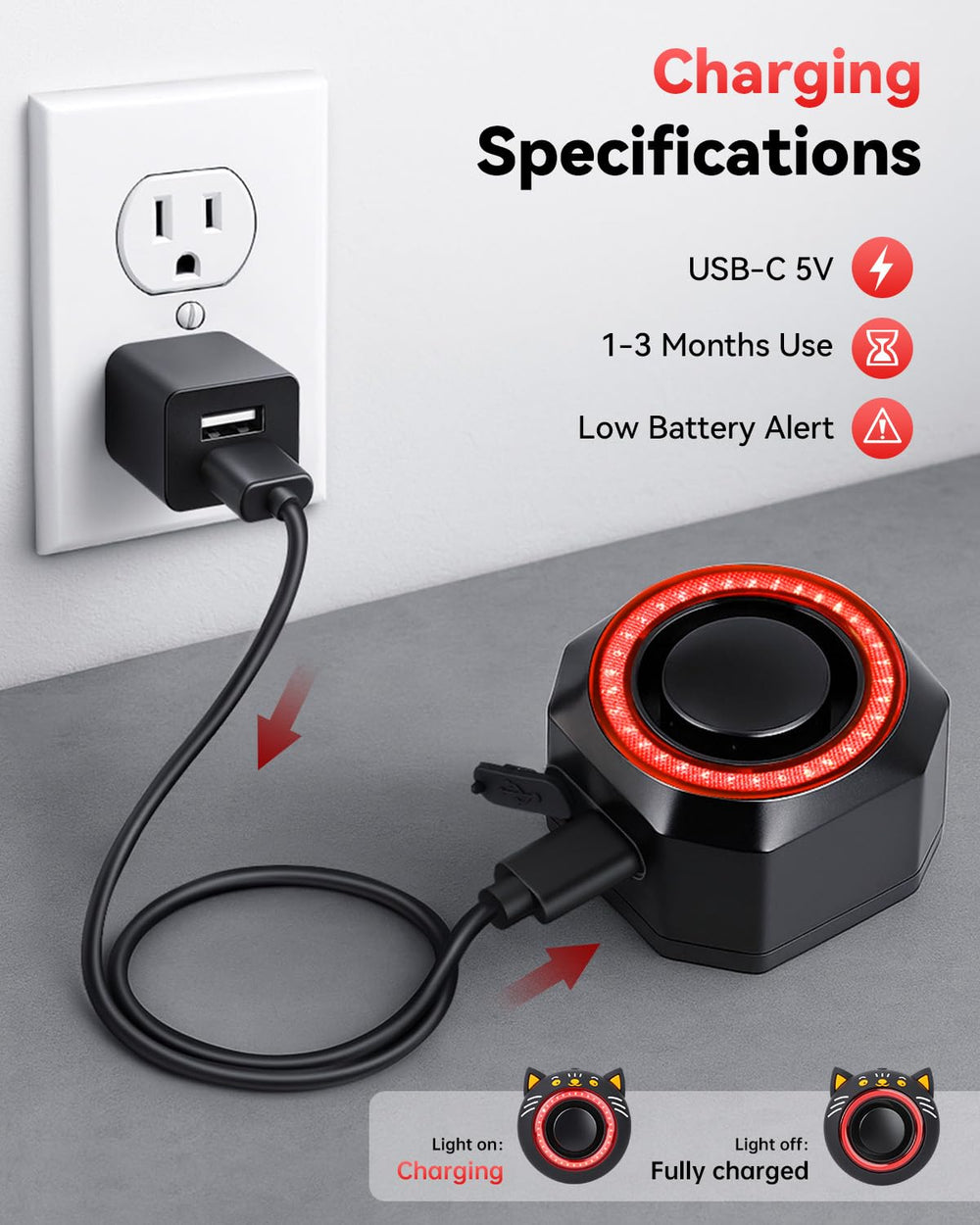 Electop cat-shaped car alarm blends charm with protection.
