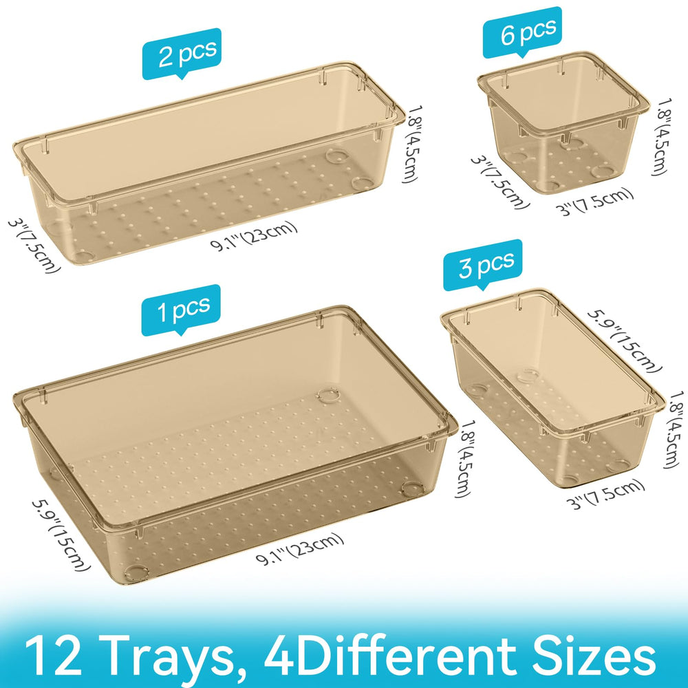 ElegantArray office stationery storage bins keep desk essentials neatly organized