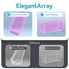 ElegantArray stationery organizer tray keeps pens and clips organized.