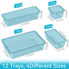 ElegantArray vanity organizer in four sizes helps keep small items accessible.