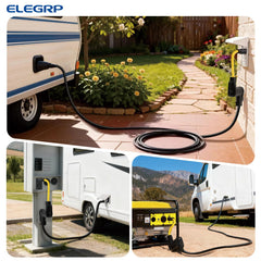 ELEGRP UL standard compliant RV adapter for safe power access