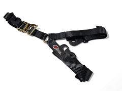 Elektric Offroad Designs 2-inch XL ratchet in action on a heavy-duty tie-down.