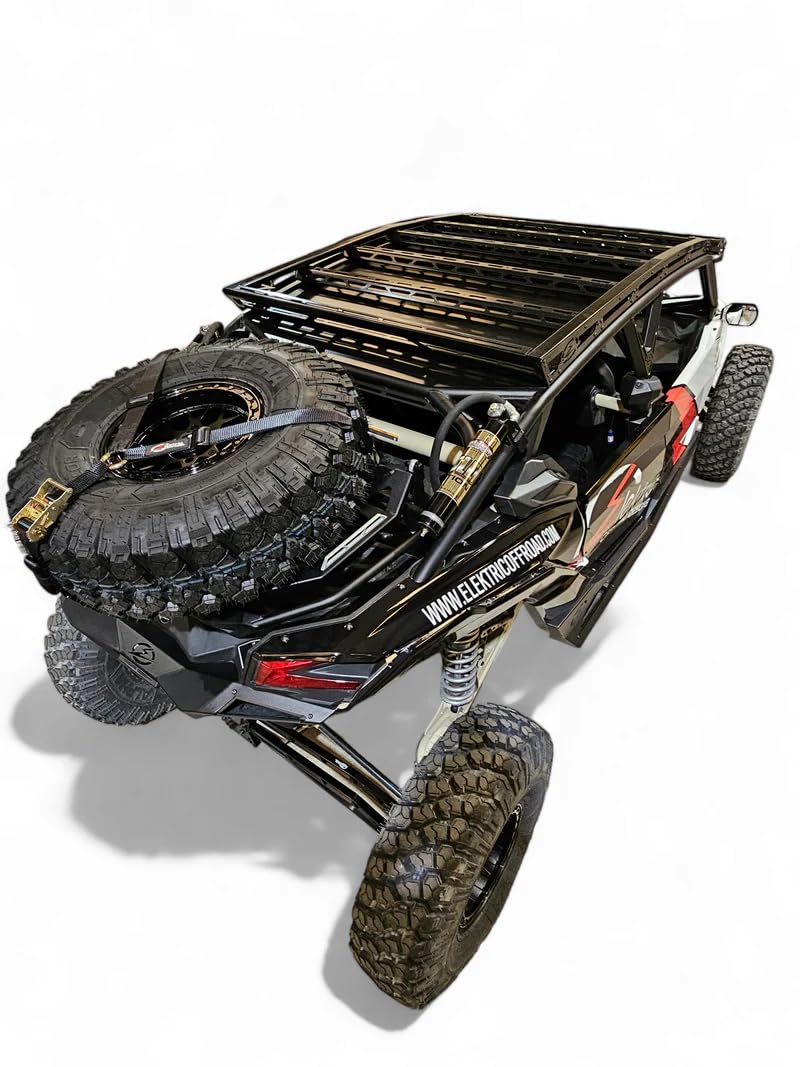 Elektric Offroad Designs heavy-duty strap built for reliable spare tire security.