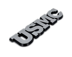 Elektroplate USMC emblem with domed decal insert offers vibrant graphics