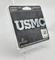Elektroplate USMC emblem packaging box demonstrates gift-ready presentation